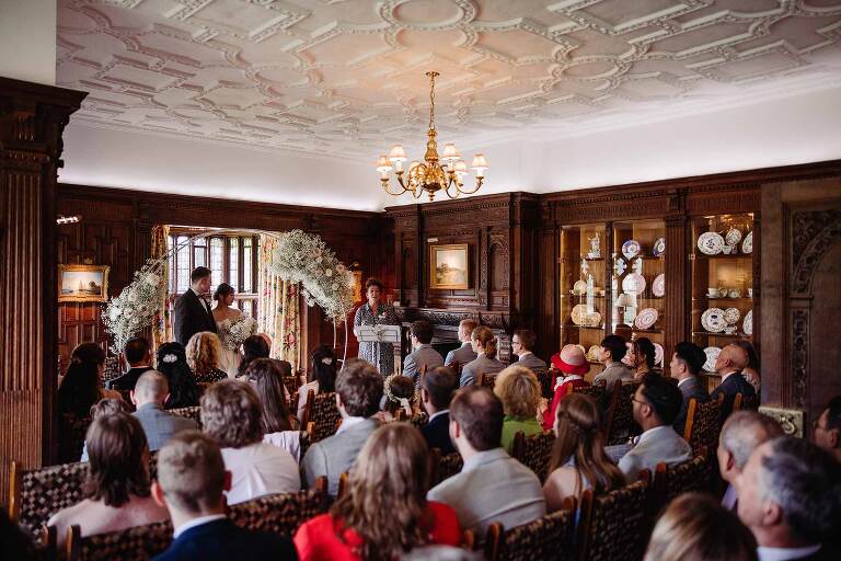 Wedding Ceremony in the Astor Wing at Hever Castle